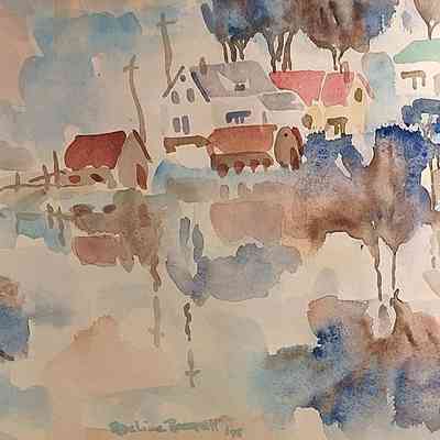 Reflections in a Spring Flood