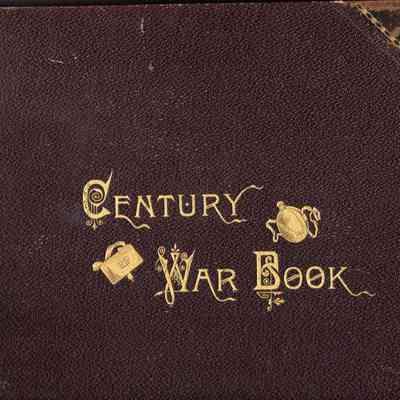 Century Of War Book: Origsize: 13" x 10 ¾" x 1¼"; Origformat: Print-Photographic