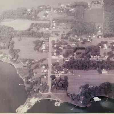 Aerial Photograph of Weems