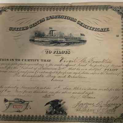 Certificate, Registration
