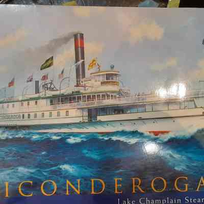 Ticonderoga: Lake Champlain Steamboat
