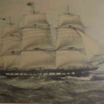 The Clipper Ship "Anglesey", 1150 Tons