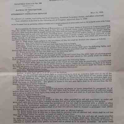 Department of Commerce Circular No. 236, Sixteenth Edition
