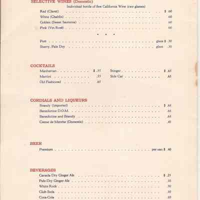 District of Columbia Menu, Inside Left: Origsize: 7" x 9¾"; Origformat: Artifact; Negno: n/a