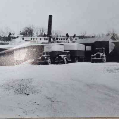 Piankatank at wharf circa 1937.