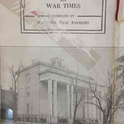 Women of the South in War Times