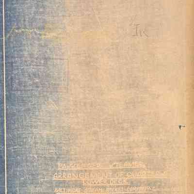 President Warfield Deck Plans