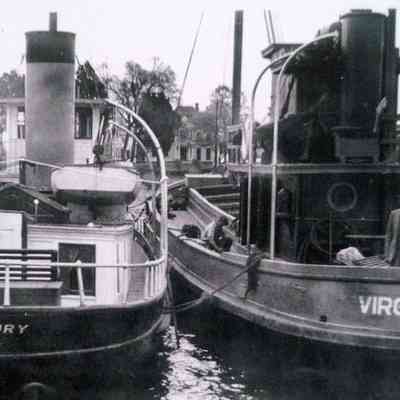 Virginia Oyster Navy steamers taken April 18, 1938.