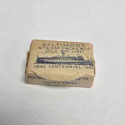 Sugar Tablet from the Old Bay Line