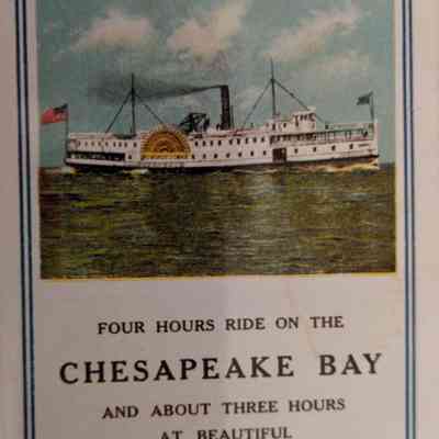 Photograph of an advertisement.