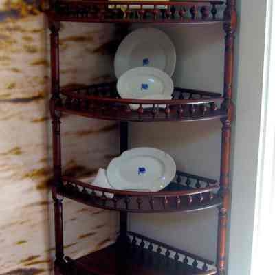 Corner Display Shelving from Steamer Potomac