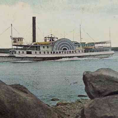 Steamer Nantucket sailing from Cape Cod to Nantucket.