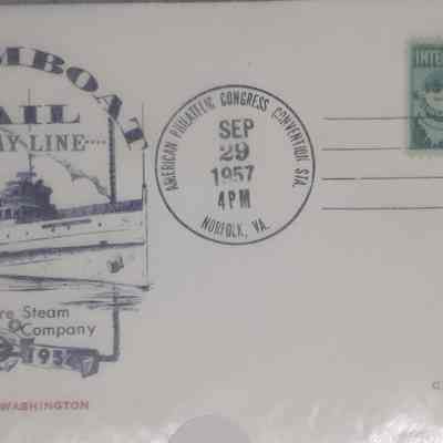 First Day Cover - American Philatelic Congress Convention 1957