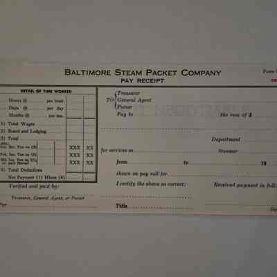 Pay Receipt