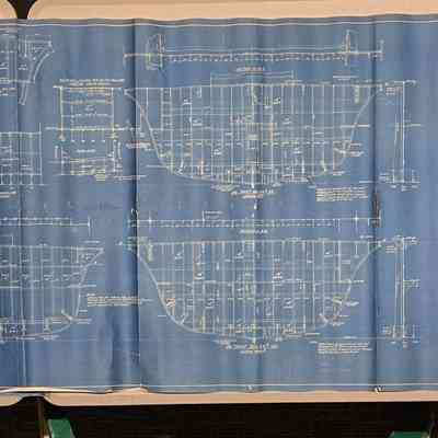 Watertight and non-watertight bulkhead details.
