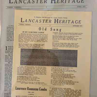 Lancaster Heritage, A Local Publication