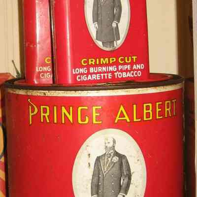Prince Albert Tobacco Cans