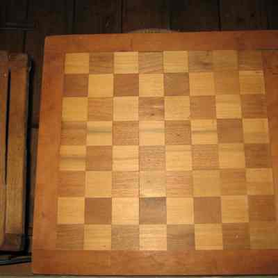 Wooden Checkerboard