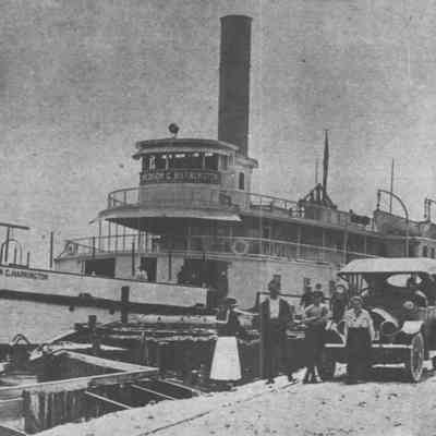 Steamer Gov. Emmerson C. Harrington Originally Named Thomas Patten
