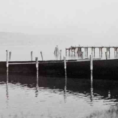 Lancaster hull after demolition.