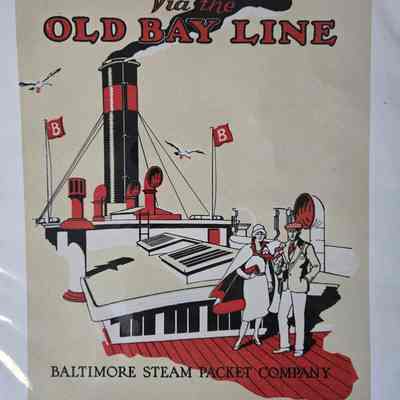 Old Bay Line Advertisement