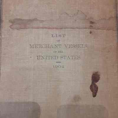 Merchant Vessels of the United States 1904