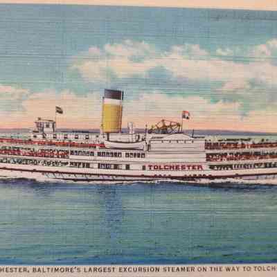 Post Card - Port side underway.