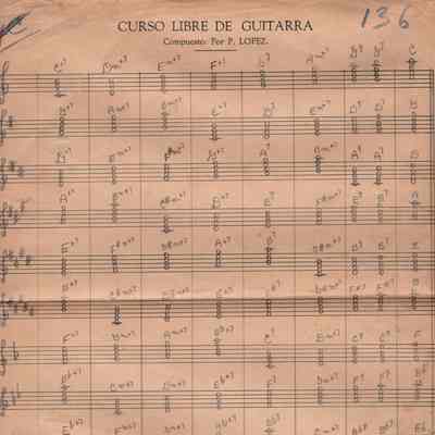 Curso libre de guitarra