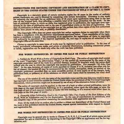 Copyright Office (Instructions)