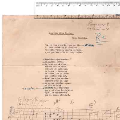 Aquellos ojos verdes