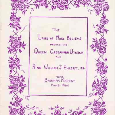 1960 Maifest Junior Program