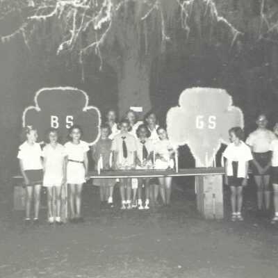 Image, Girl Scouts Ceremony