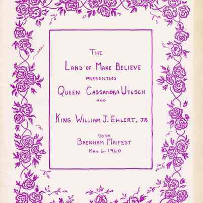 1960 Maifest Junior Program