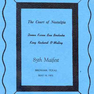 1975 Maifest Senior Program