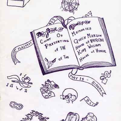 1955 Maifest Senior Program