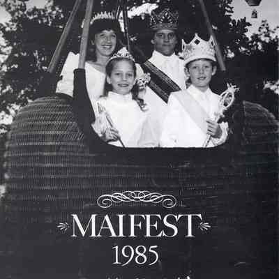 1985 Maifest Coronation Program