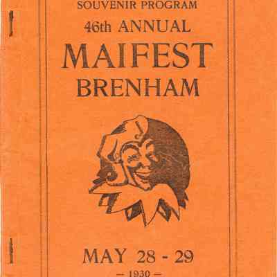Program, 1930 Maifest