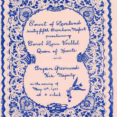 1955 Maifest Junior Program