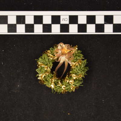 Toy Dollhouse Wreath