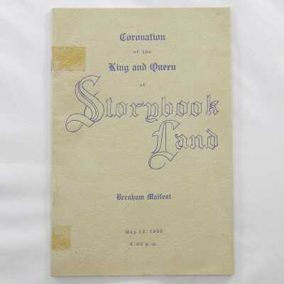1950 Junior Maifest Program