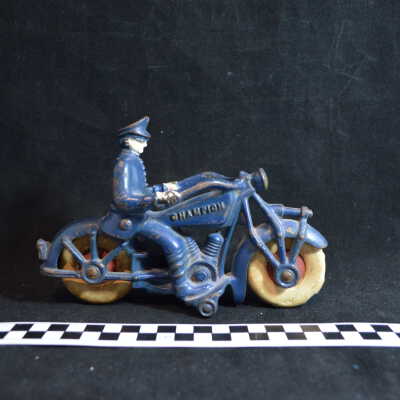 Toy Motorcycle Policeman