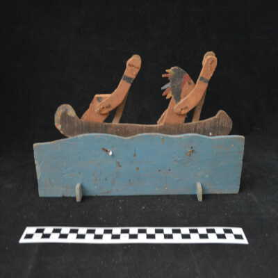 Toy Native Indian Canoe