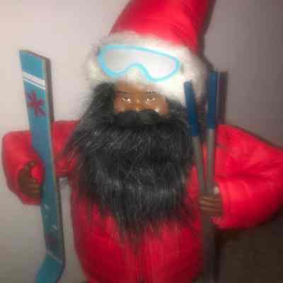 Goose Down Santa