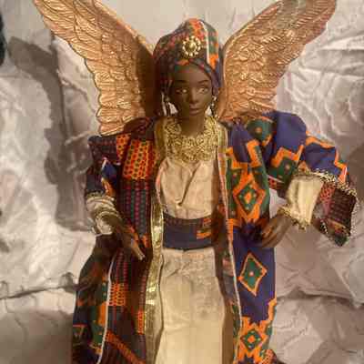 Kwanzaa Angel Topper