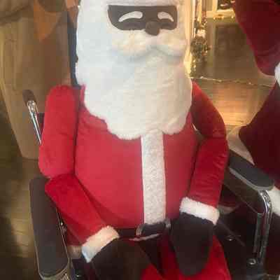Sitting Cloth Santa
