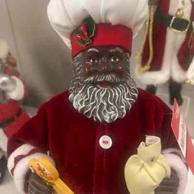10” cookie Santa