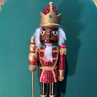 Nutcracker Red Sequins King