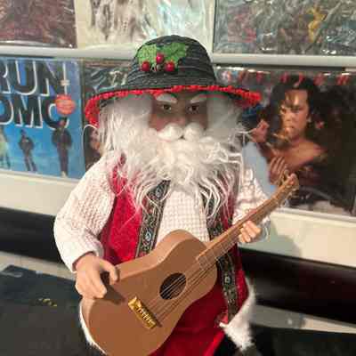 Hispanic Santa Store Santa