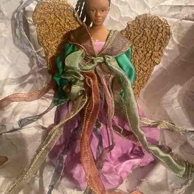 Ribbon Angel Tree Topper