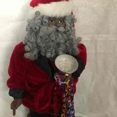 New Years Santa